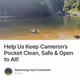 Help Us Keep Cameron’s Pocket Clean, Safe & Open to All!