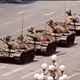 The tank man