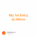 My 1st Entry on Mirror