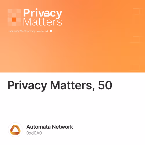 Privacy Matters, 50