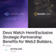 Devs Watch Here!Exclusive Strategic Partnership Benefits for Web3 Builders, from 4EVERLAND