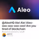@AleoHQ Ale! Ale! Aleo-ooo-ooo-ooo-ooo! Are you tired of blockchain transparency and scala