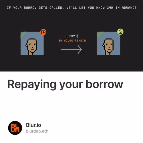 Repaying your borrow