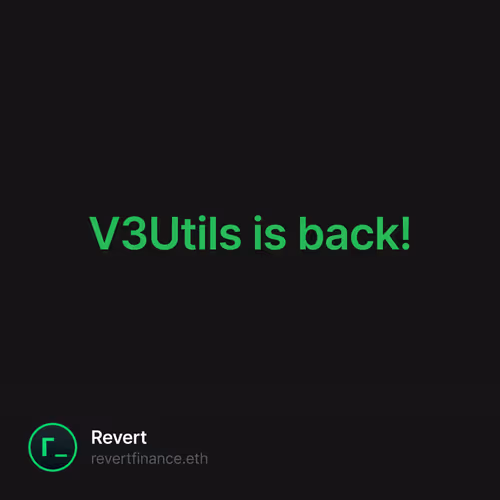 V3Utils is back!