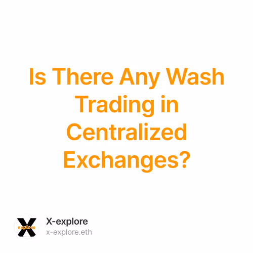 Is There Any Wash Trading in Centralized Exchanges?