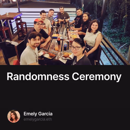 Randomness Ceremony