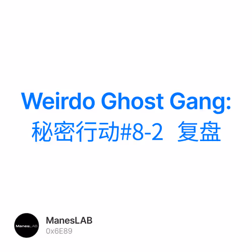 Weirdo Ghost Gang: 秘密行动#8-2 复盘