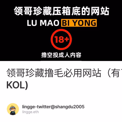领哥珍藏撸毛必用网站（有了这些你也可以做KOL)