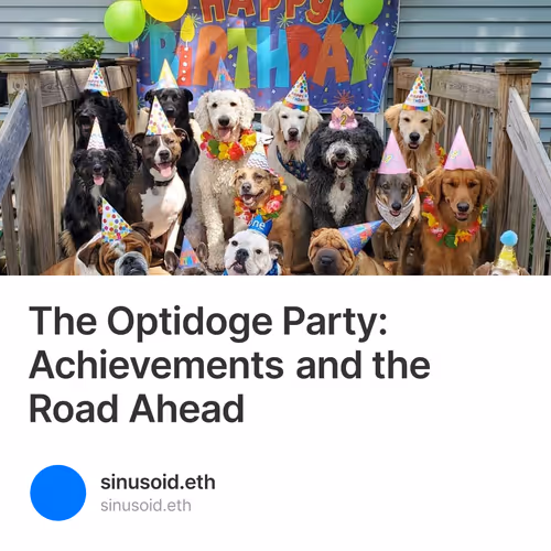 The Optidoge Party: Achievements and the Road Ahead
