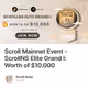 Scroll Mainnet Event - ScrollNS Elite Grand I: Worth of $10,000