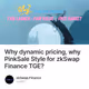 Why dynamic pricing, why PinkSale Style for zkSwap Finance TGE?