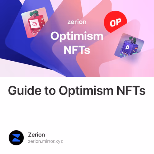 Guide to Optimism NFTs