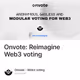 Onvote: Reimagine Web3 voting