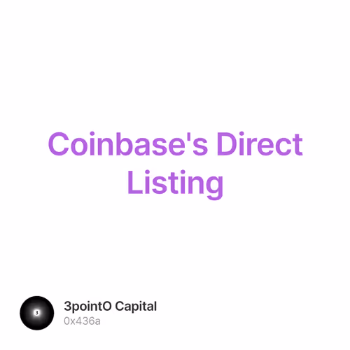 Coinbase's Direct Listing