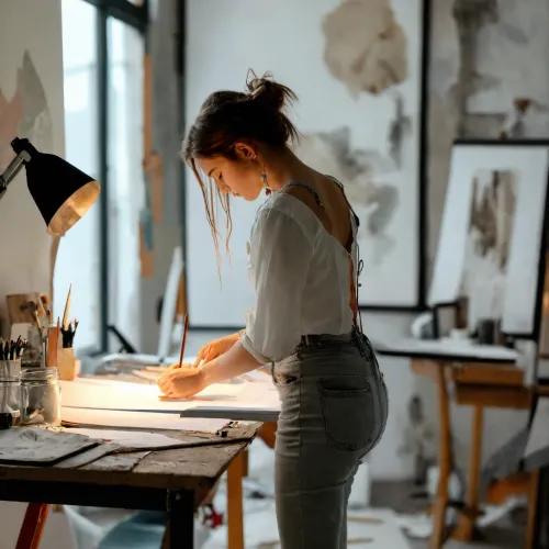 work in the workshop