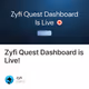Zyfi Quest Dashboard is Live!