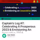 Captain’s Log #7: Celebrating A Prosperous 2023 & Envisioning An Innovative 2024