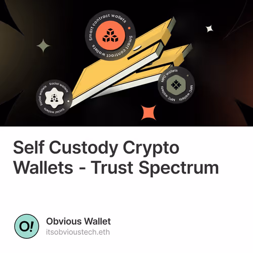 Self Custody Crypto Wallets - Trust Spectrum