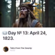 📖 Day № 13: April 24, 1823.