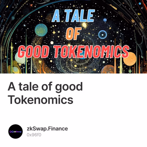 A tale of good Tokenomics