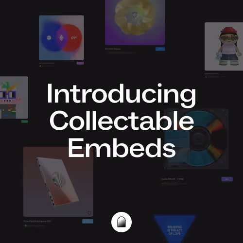 Introducing Collectable Embeds