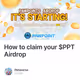 How to claim your $PPT Airdrop