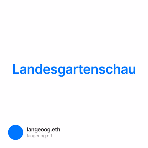 Landesgartenschau 1/500