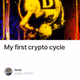 My first crypto cycle