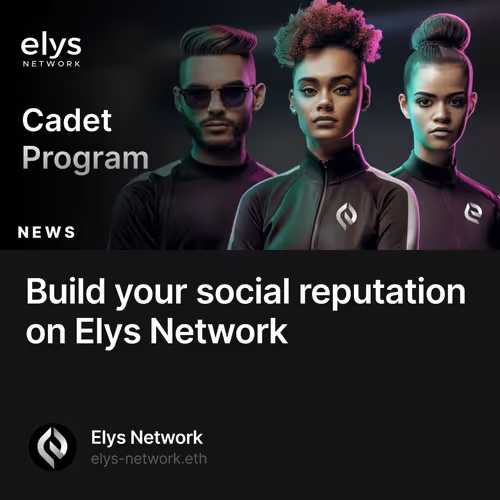 Build your social reputation on Elys Network 137