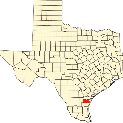 Nueces County Map