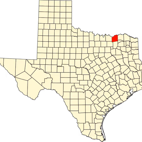 Fannin County Map