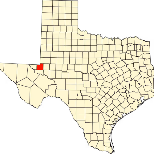 Winkler County Map