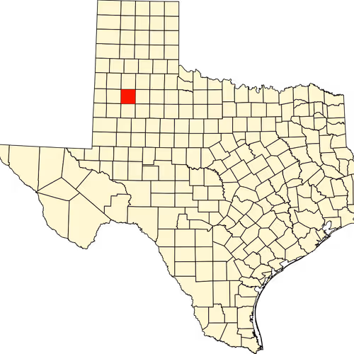 Lubbock County Map