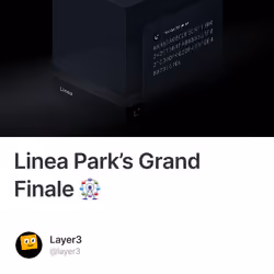 Linea Park’s Grand Finale 🎡 #102