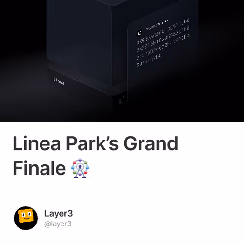 Linea Park’s Grand Finale 🎡 #197