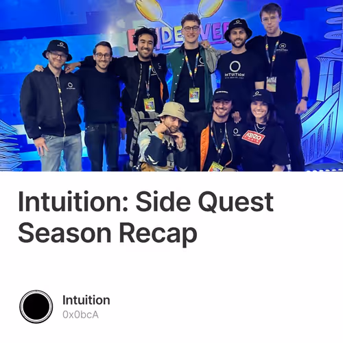 Intuition: Side Quest Season Recap 318/500