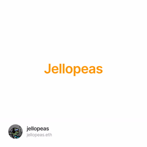 Jellopeas 🎧👀