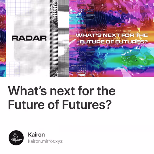 What’s next for the Future of Futures?