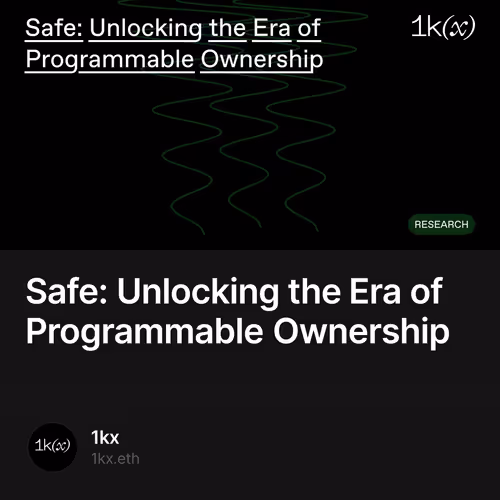 Safe: Unlocking the Era of Programmable Ownership 6