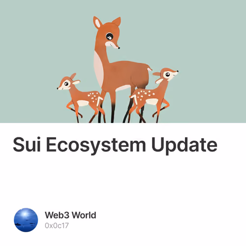 Sui Ecosystem Update 7/500