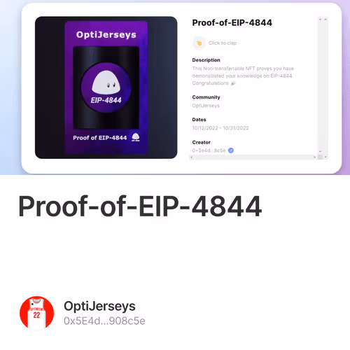 Proof-of-EIP-4844 🎉 47/500