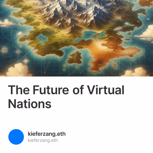 The Future of Virtual Nations 1