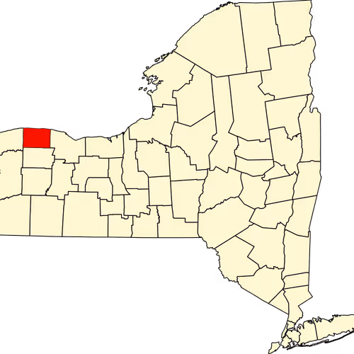 Orleans County Map