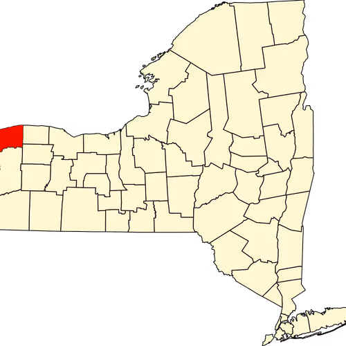 Niagara County Map