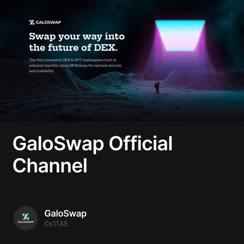 GaloSwap Official Channel 143/500