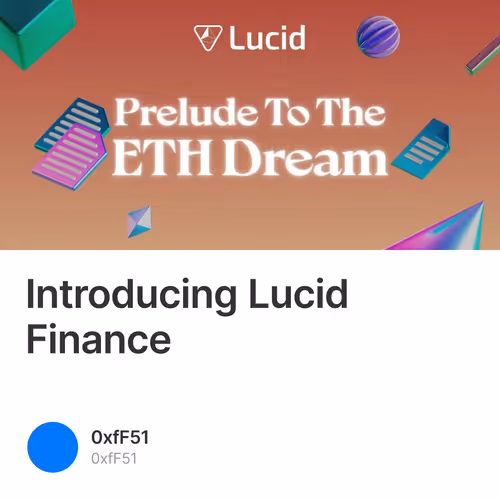 Introducing Lucid Finance  44