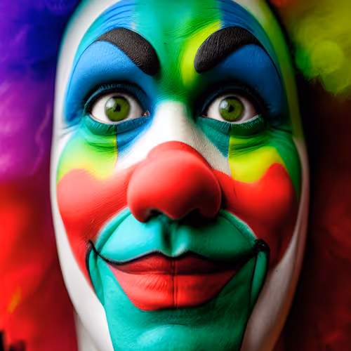 Optimistic (un)Real Clowns