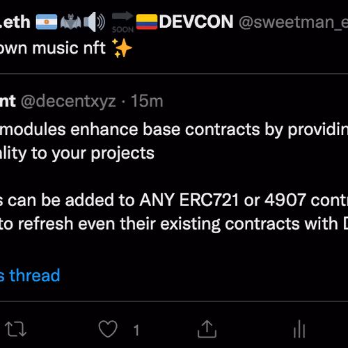 bring your own music nft