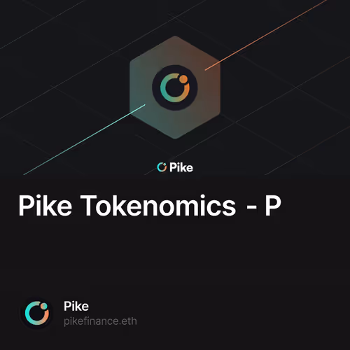 Pike Tokenomics - P 94