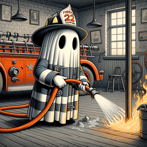 Late for Halloween Ghosts V